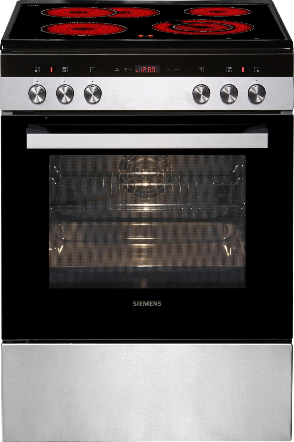 Siemens Standherd 60 cm Edelstahl HK 9 R 30250 *A* mit Glaskeramikkochfeld   
